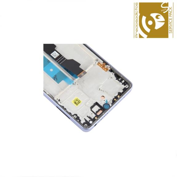 Pantalla Para Xiaomi Redmi Note 13 Pro 4G Morado SERVICE PACK