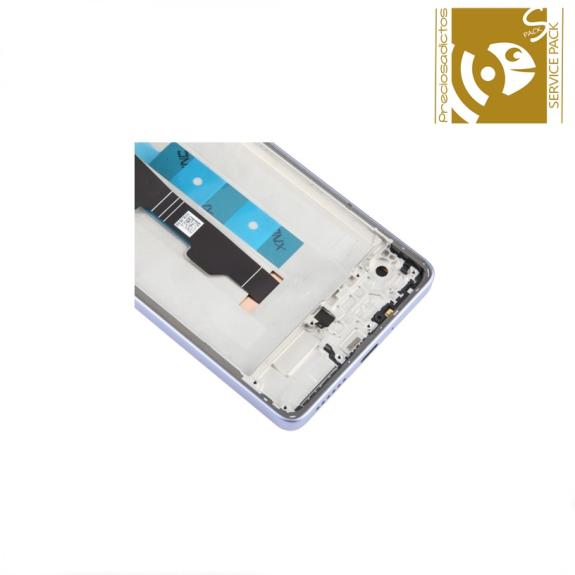 Pantalla Para Xiaomi Redmi Note 13 Pro 4G Morado SERVICE PACK