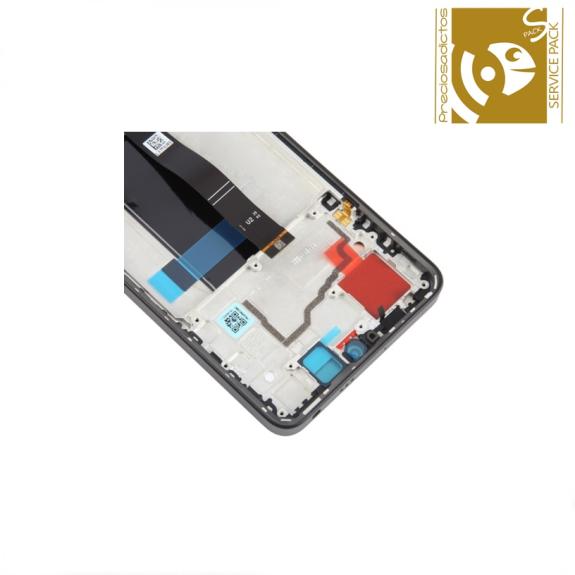 Pantalla Para Xiaomi Redmi Note 13 Pro 5G Negro SERVICE PACK