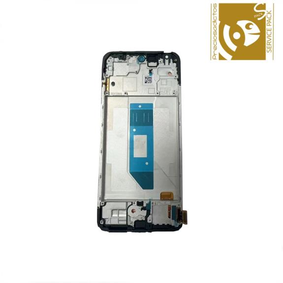Pantalla para Xiaomi Redmi Note 14 4G con marco SERVICE PACK