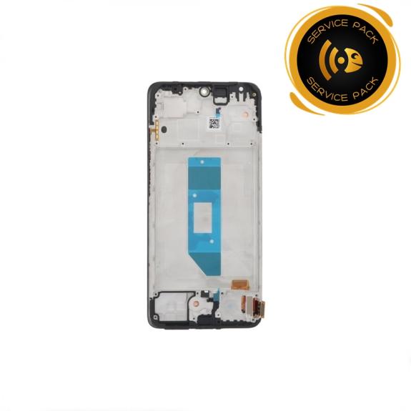Pantalla Para Xiaomi Redmi Note 14 4G marco negro SERVICE PACK