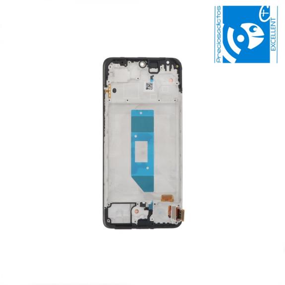Pantalla para Xiaomi Redmi Note 14 4G negro con marco EXCELLENT