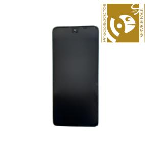 Pantalla Para Xiaomi Redmi Note 14 5G Marco Azul SERVICE PACK