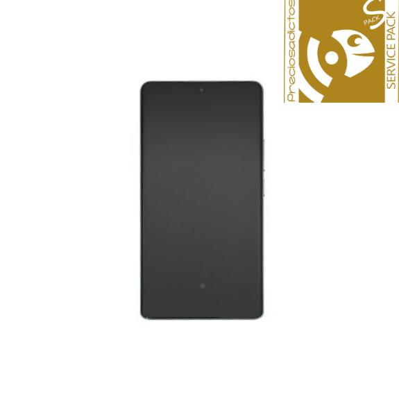 Pantalla Para Xiaomi Redmi Note 14 Pro 5G Con Marco Azul