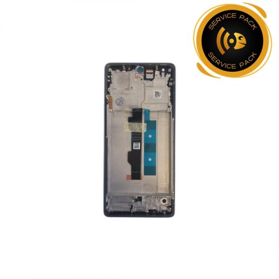 Pantalla Para Xiaomi Redmi Note 14S Marco Morado SERVICE PACK