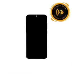 Pantalla para Xiaomi Redmi Note 7 con marco negro SERVICE PACK