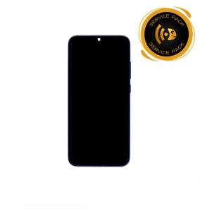 Pantalla para Xiaomi Redmi Note 8 con marco azul SERVICE PACK