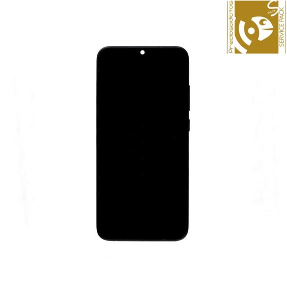 Pantalla para Xiaomi Redmi Note 8 con marco negro SERVICE PACK