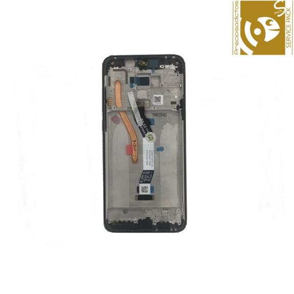 Pantalla para Xiaomi Redmi Note 8 Pro marco gris SERVICE PACK