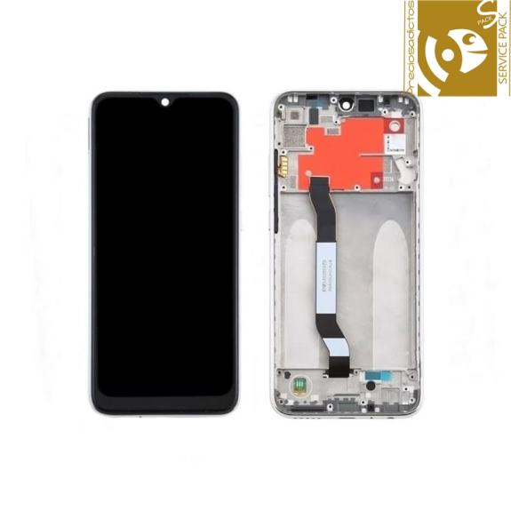 Pantalla para Xiaomi Redmi Note 8T con marco blanco SERVICE PACK