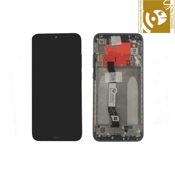 Pantalla para Xiaomi Redmi Note 8T con marco gris SERVICE PACK