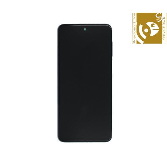 Pantalla para Xiaomi Redmi Note 9S con marco blanco SERVICE PACK