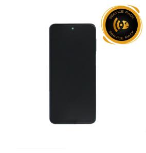 Pantalla para Xiaomi Redmi Note 9S con marco gris SERVICE PACK