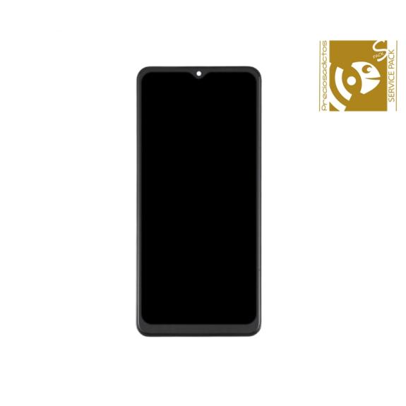 Pantalla para Samsung Galaxy A02 negro SERVICE PACK