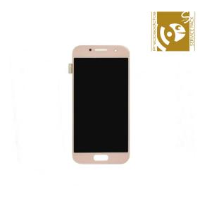 Pantalla para Samsung Galaxy A3 2017 rosa SERVICE PACK