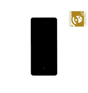 Pantalla para Samsung Galaxy A42 5G negro con marco SERVICE PACK