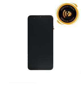 Pantalla SERVICE PACK para Samsung Galaxy M31 /M21S marco negro
