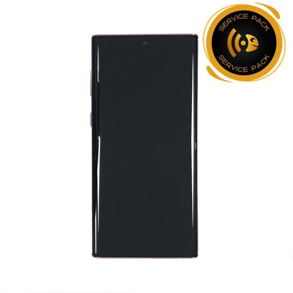Pantalla SERVICE PACK para Samsung Galaxy Note 10 marco rosa