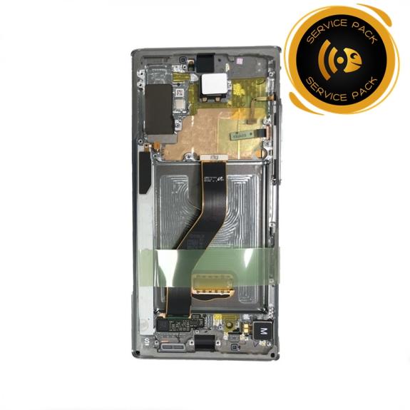 Pantalla SERVICE PACK para Samsung Galaxy Note 10 Plus/5G blanco