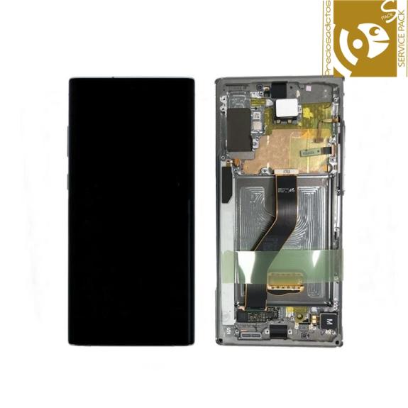 Pantalla SERVICE PACK para Samsung Galaxy Note 10 Plus/5G blanco