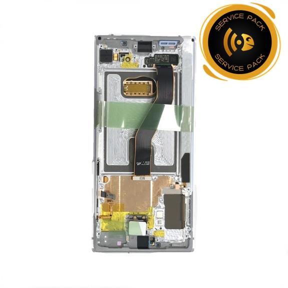 Pantalla SERVICE PACK para Samsung Galaxy Note 10 Plus /5G plata