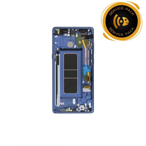 Pantalla SERVICE PACK para Samsung Galaxy Note 8 azul