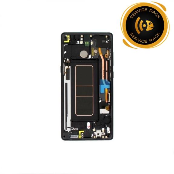 Pantalla SERVICE PACK para Samsung Galaxy Note 8 negro