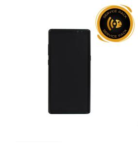 Pantalla SERVICE PACK para Samsung Galaxy Note 8 negro