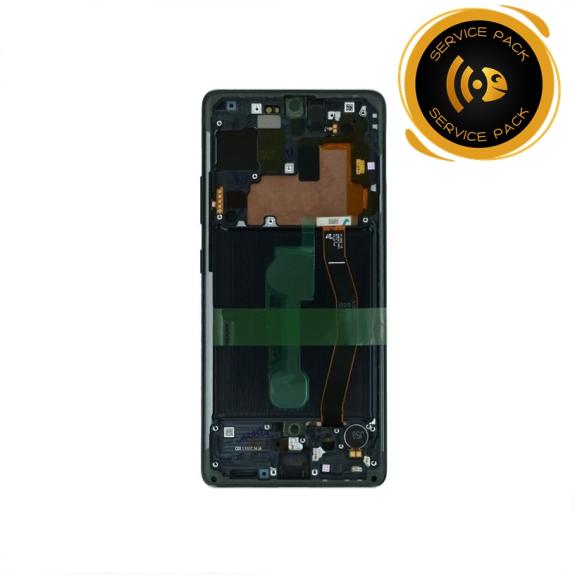 Pantalla SERVICE PACK para Samsung Galaxy S10 Lite negro