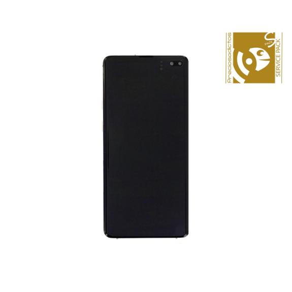 Pantalla SERVICE PACK para Samsung Galaxy S10 Plus plateado