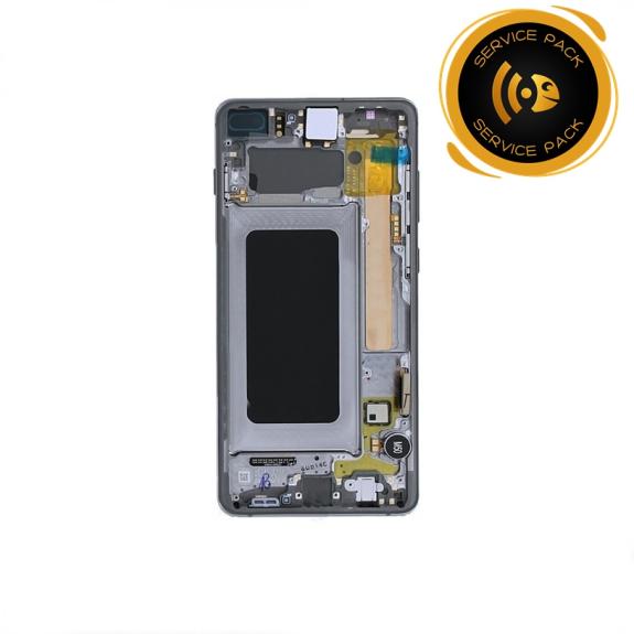 Pantalla SERVICE PACK para Samsung Galaxy S10 Plus gris