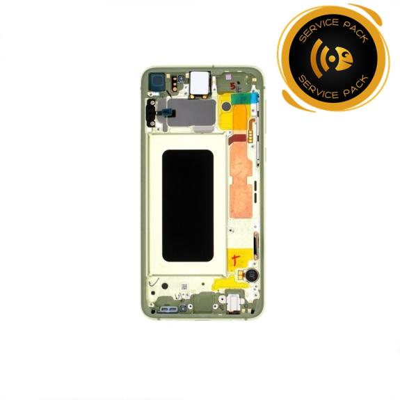 Pantalla SERVICE PACK para Samsung Galaxy S10E amarillo