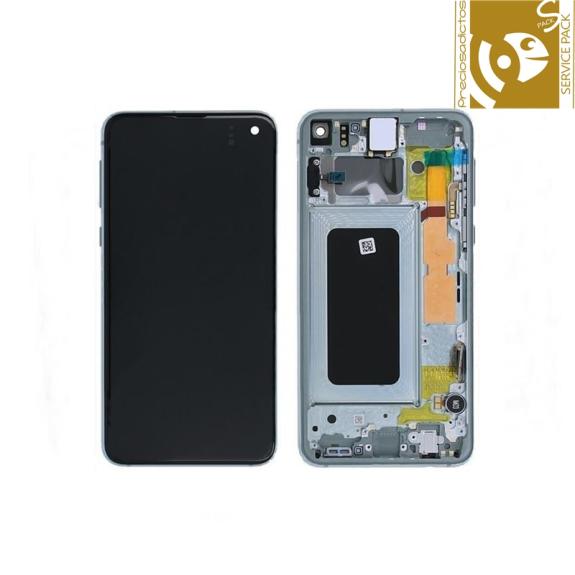 Pantalla SERVICE PACK para Samsung Galaxy S10E blanco