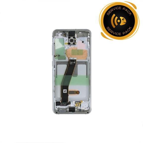Pantalla SERVICE PACK para Samsung Galaxy S20 / 5G blanco