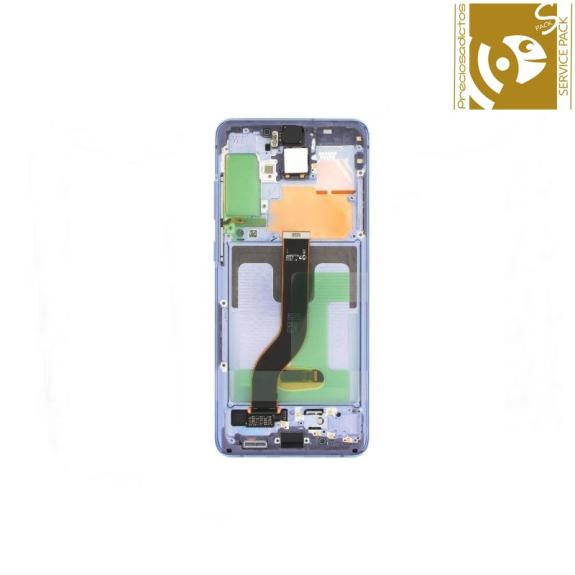 Pantalla SERVICE PACK para Samsung Galaxy S20 Plus / 5G purpura