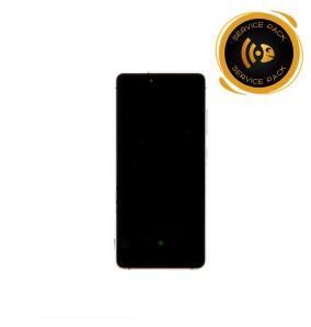 Pantalla SERVICE PACK para Samsung Galaxy S20 FE naranja