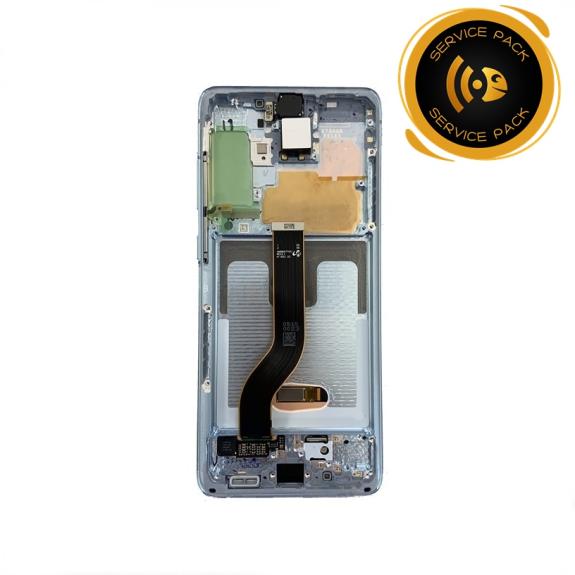 Pantalla SERVICE PACK para Samsung Galaxy S20 Plus / 5G azul