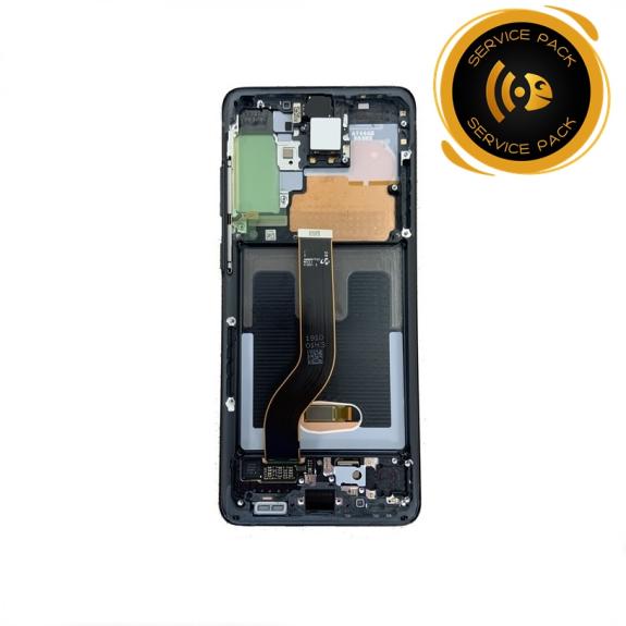 Pantalla SERVICE PACK para Samsung Galaxy S20 Plus / 5G negro