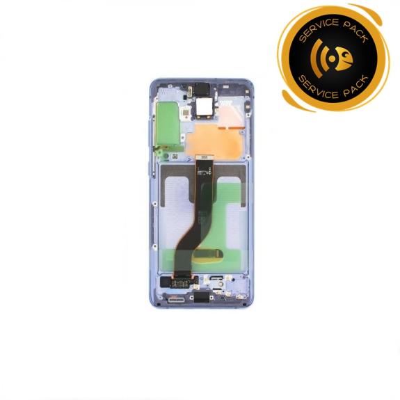 Pantalla SERVICE PACK para Samsung Galaxy S20 Plus / 5G purpura