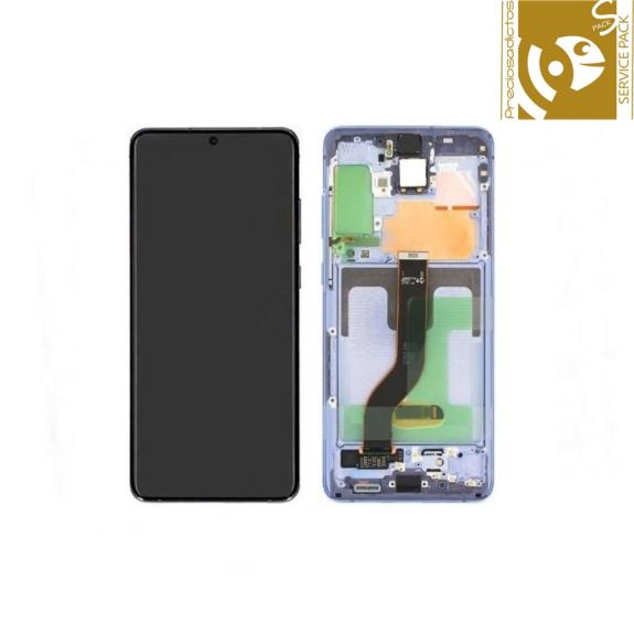 Pantalla SERVICE PACK para Samsung Galaxy S20 Plus / 5G purpura