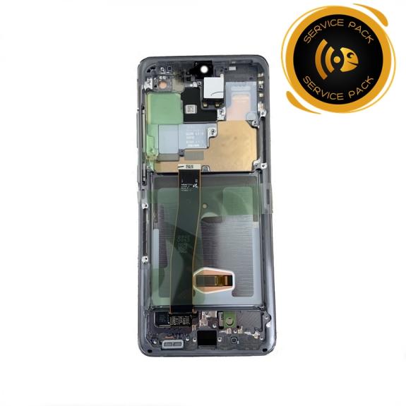 Pantalla SERVICE PACK para Samsung Galaxy S20 Ultra / 5G gris