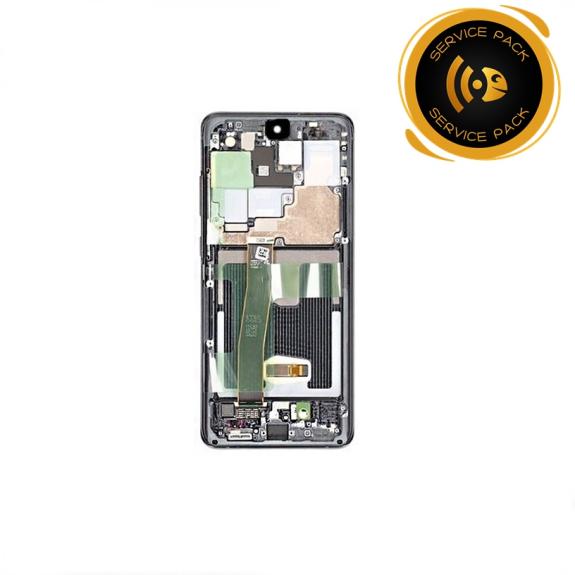 Pantalla SERVICE PACK para Samsung Galaxy S20 Ultra / 5G negro