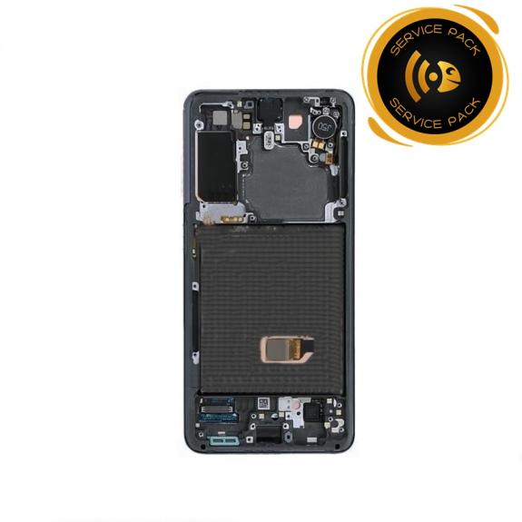Pantalla SERVICE PACK para Samsung Galaxy S21 5G gris