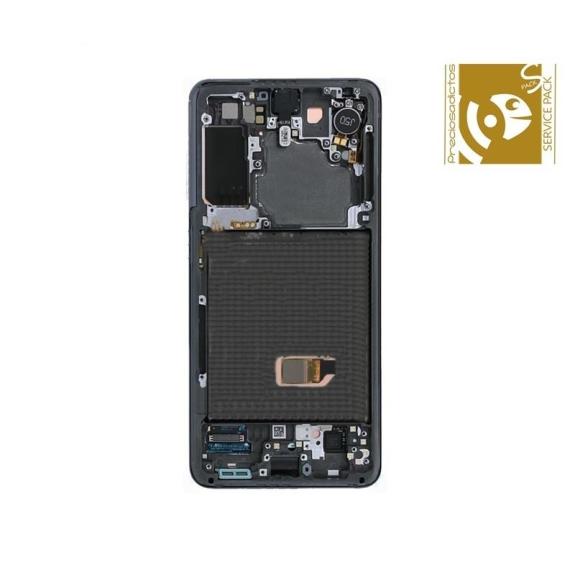 Pantalla SERVICE PACK para Samsung Galaxy S21 5G gris