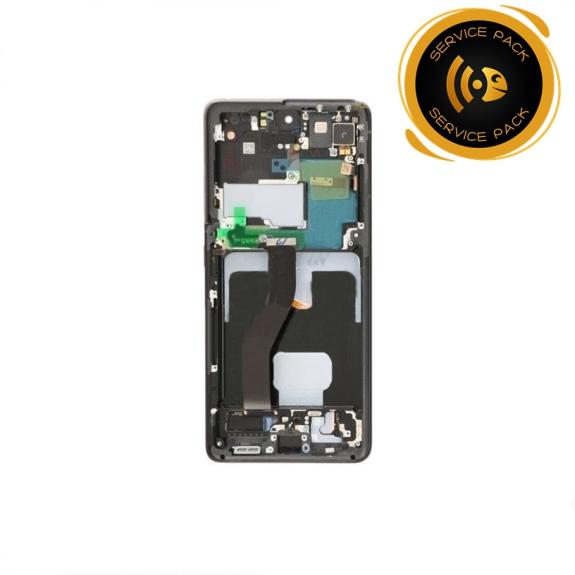 Pantalla SERVICE PACK para Samsung Galaxy S21 Ultra 5G negro