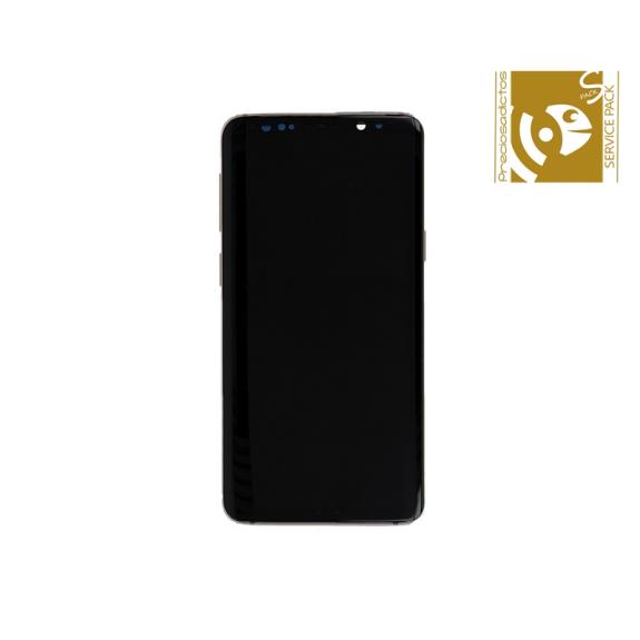 Pantalla SERVICE PACK para Samsung Galaxy S9 dorado