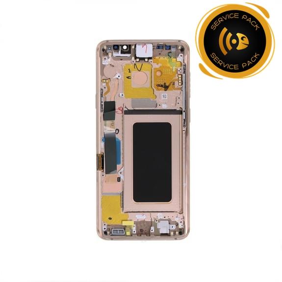 Pantalla SERVICE PACK para Samsung Galaxy S9 Plus dorado