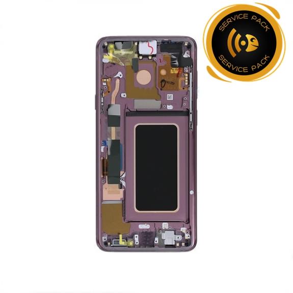 Pantalla SERVICE PACK para Samsung Galaxy S9 Plus morado