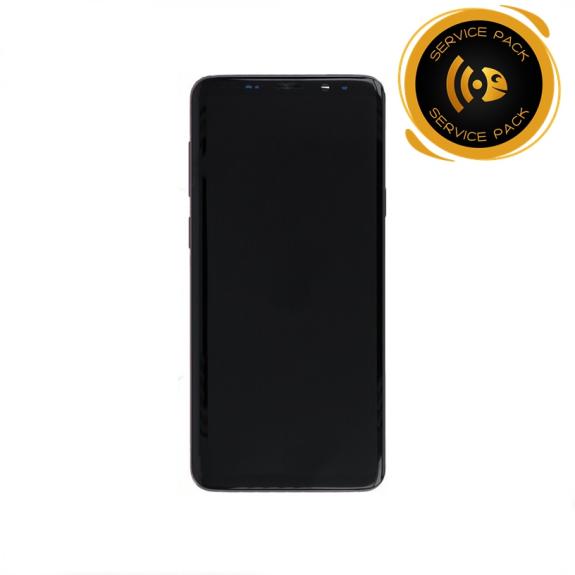 Pantalla SERVICE PACK para Samsung Galaxy S9 Plus morado