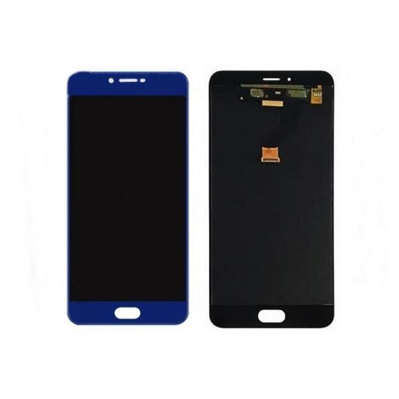 PANTALLA TACTIL COMPLETA PARA MEIZU M3X AZUL SIN MARCO